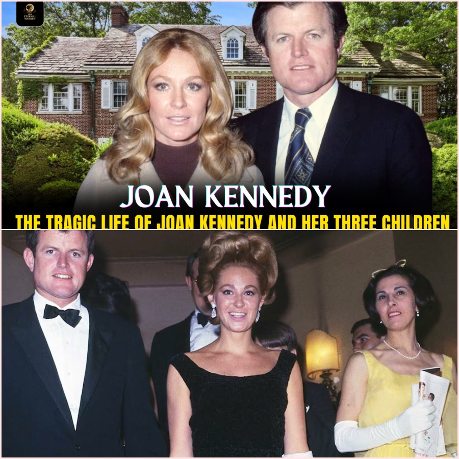 The Tragic life of Joan Bennett Kennedy and what really happened to her three Children HT