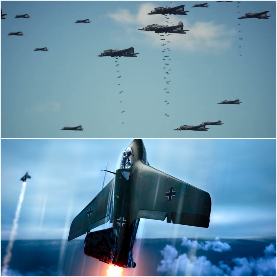 When Me 163s Battled P-51s DD