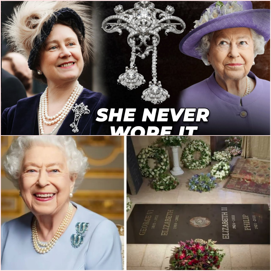 The 7 Iconic Brooches Queen Elizabeth II Almost Never Wore ht