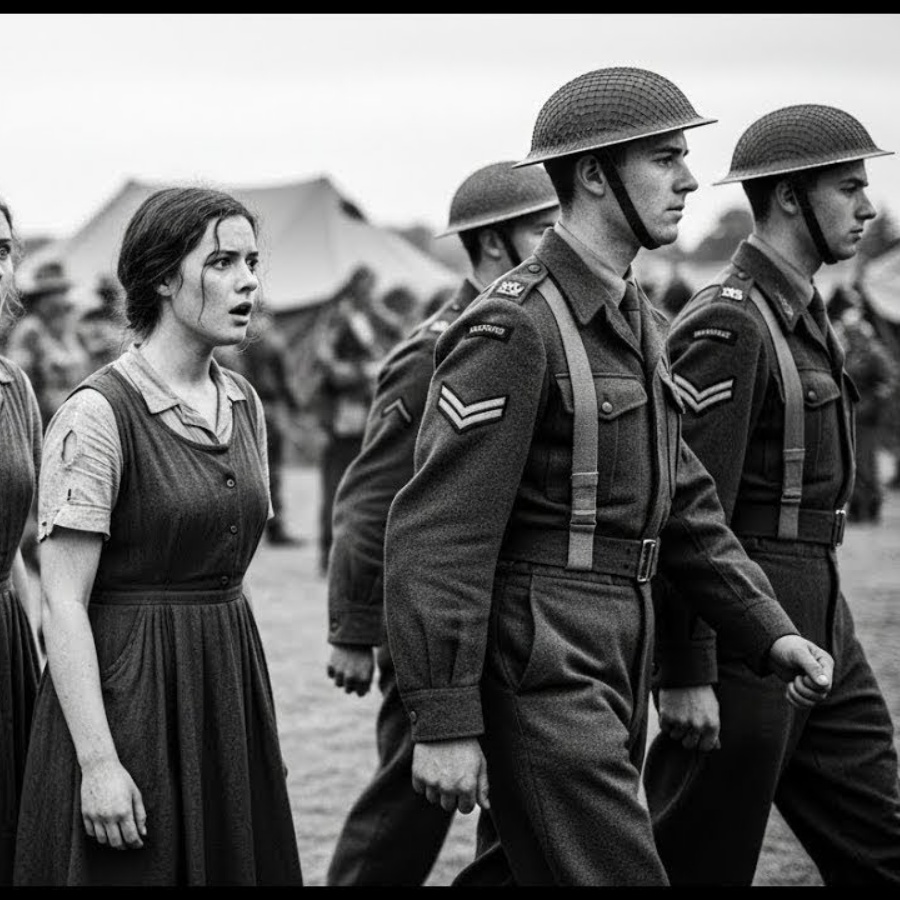“We’ve Never Seen Men Like This!” — German Women POWs COULDN’T Stop Staring at British Soldiers DD