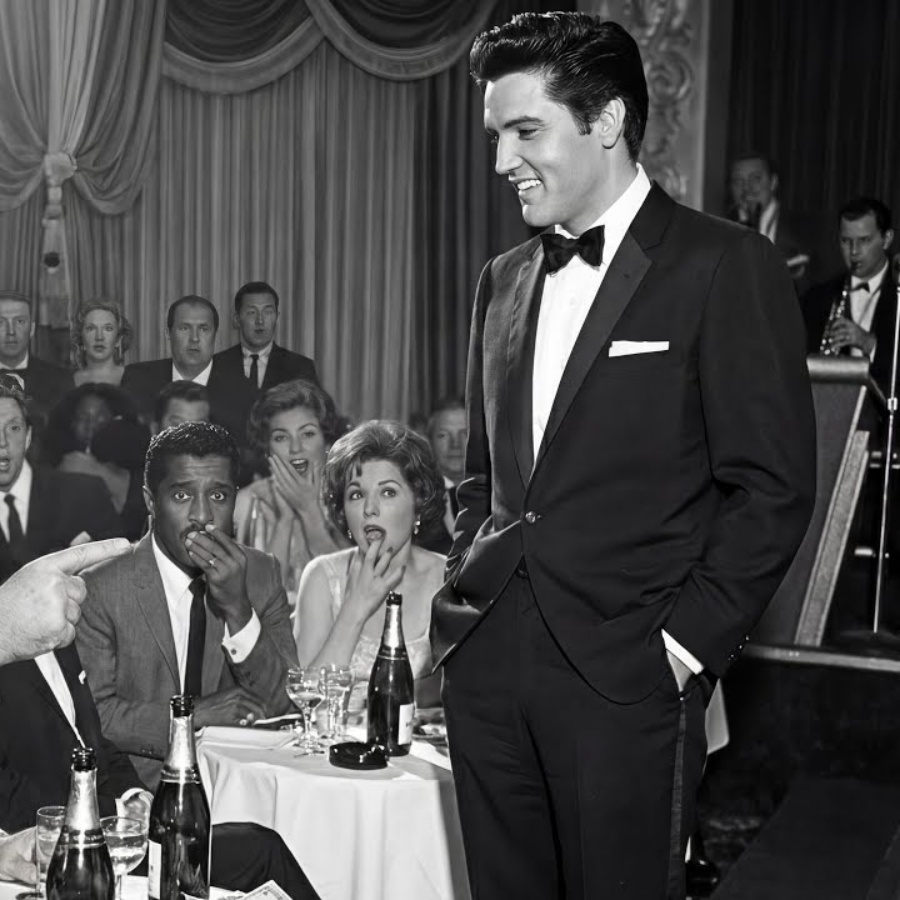A Mob Boss Made a Joke About Elvis Presley’s Dead Brother — His Calm Response Shocked Everyone DD