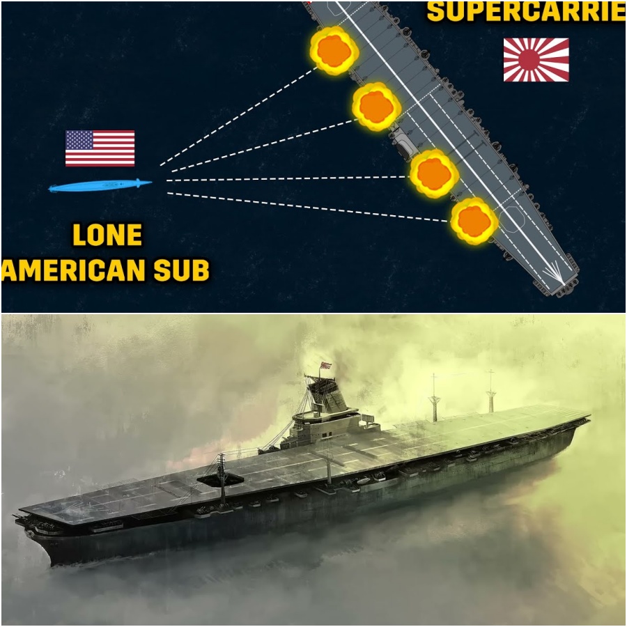 1 US Sub Sinks a Japanese Supercarrier – Sinking of Shinano Documentary DD