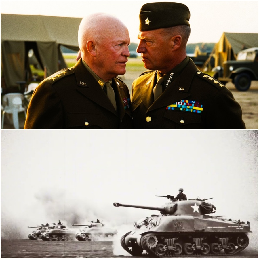 What Eisenhower Said After Patton Captured 50,000 Germans Overnight DD
