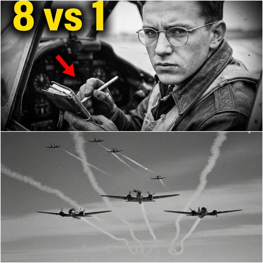 They Mocked the “Bookworm in a P-51” — Until His Math Trick Outflew 8 FW-190s at Once