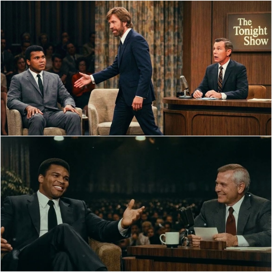 Muhammad Ali Refused to Shake Chuck Norris’s Hand — What he Said Left the Studio Frozen DD