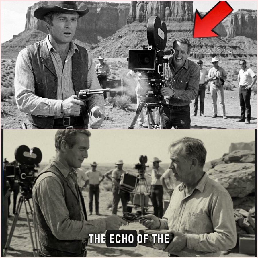 Newman loaded Redford’s PROP gun with THIS — the sound it made left Redford FROZEN for 30 seconds HT