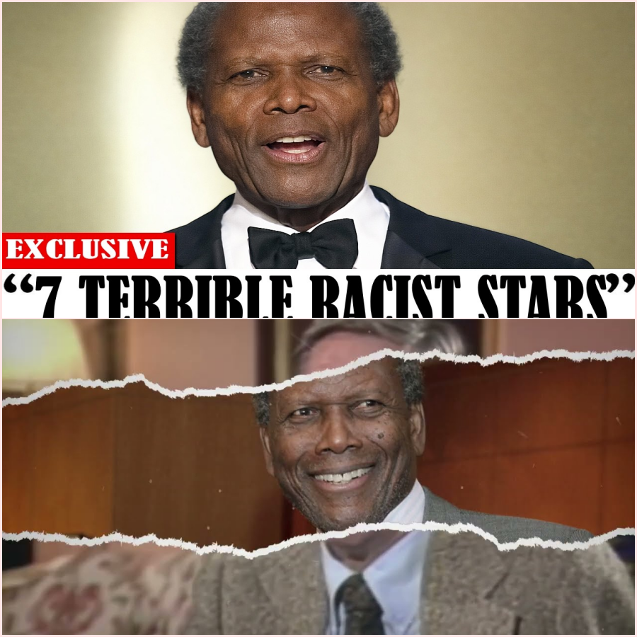 Sidney Poitier Named the 7 Worst Racist Stars He Was Forced to Work With in Old Hollywood  HT