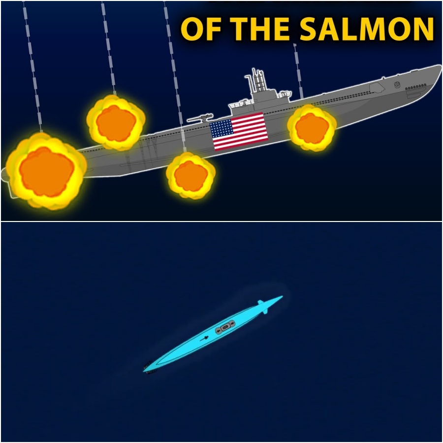 USS Salmon’s Desperate Fight Against Impossible Odds DD