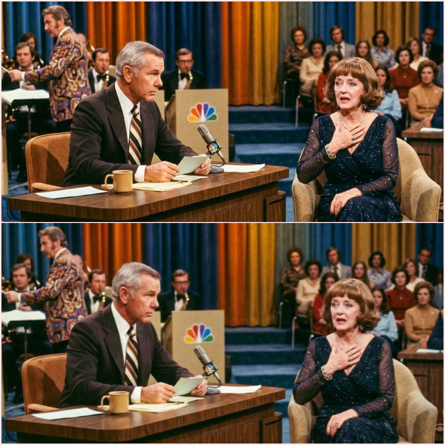 Johnny Carson Asked Bette Davis ONE Question — She Went Pale and the Audience Gasped  HT