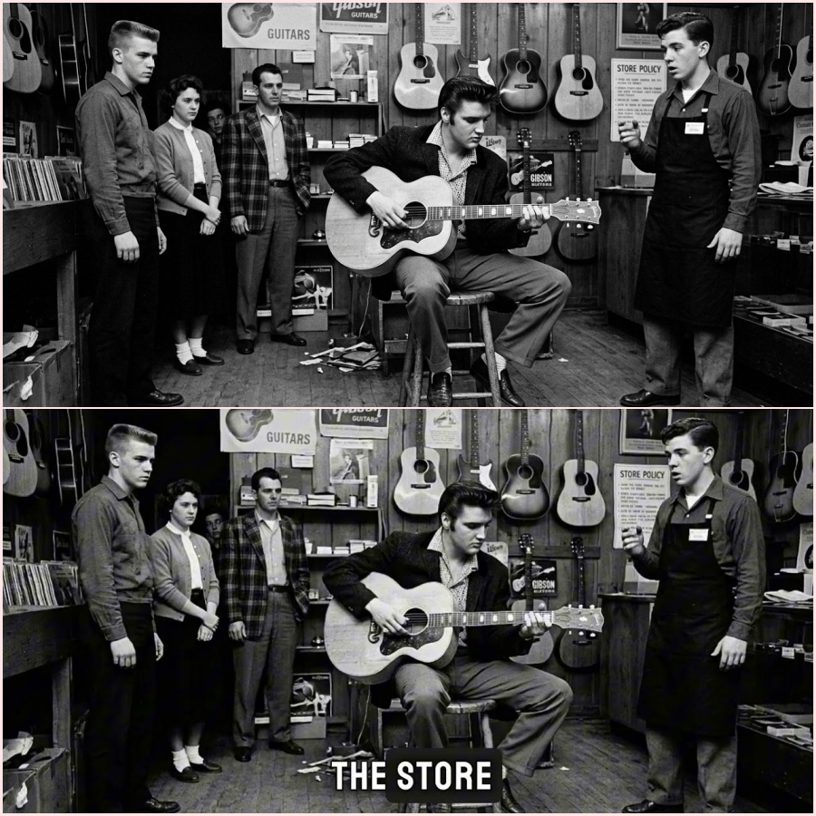 Elvis Picked Up a Guitar He Wasn’t Supposed to Touch — 10 Minutes Later Nobody Could Move HT