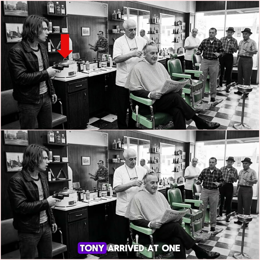 Young Punk Pulled a Gun in Tony’s Barbershop — Old Barber Just Kept Cutting Hair ht