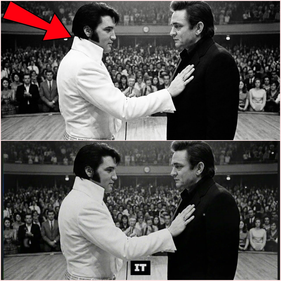 Johnny Cash DARED Elvis to Sing GOSPEL Live — What Happened Made Cash Break Down on Stage HT