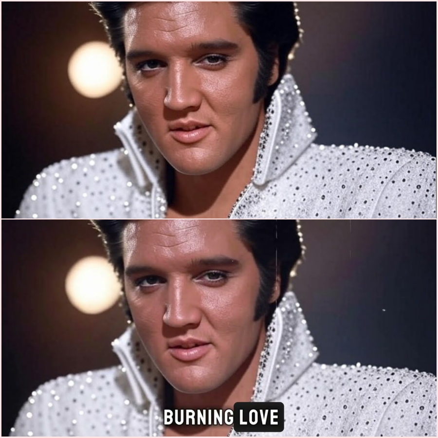 Elvis’s jumpsuit RIPPED OPEN on stage — his reaction had 30,000 people CHEERING  HT