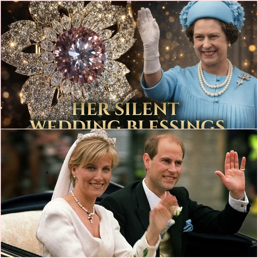 What the Queen’s Brooches Revealed at Royal Weddings ht