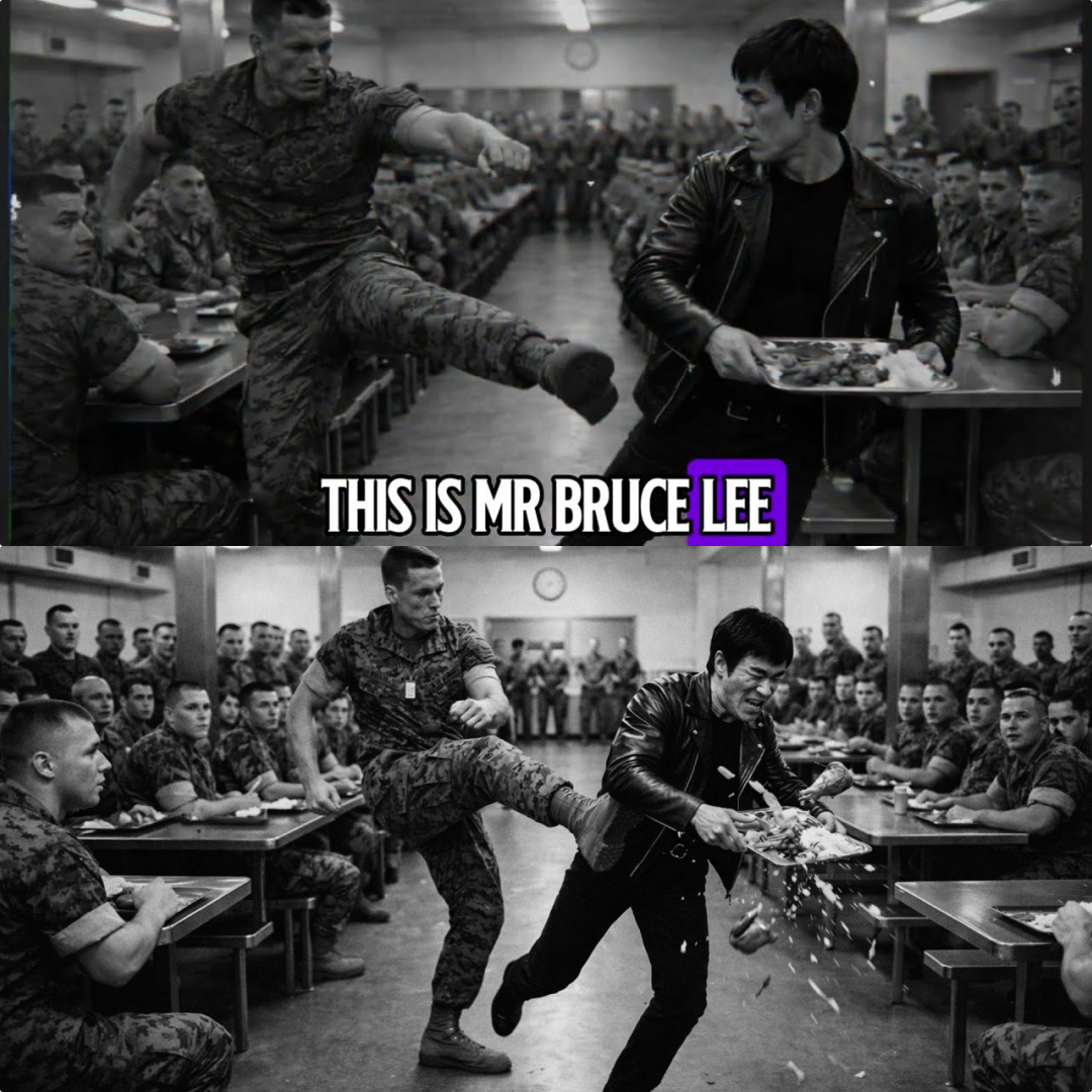 Marine Threw a Kick at Bruce Lee in Mess Hall — Nobody Knew It Was Bruce Lee — 6 Seconds Later JJ