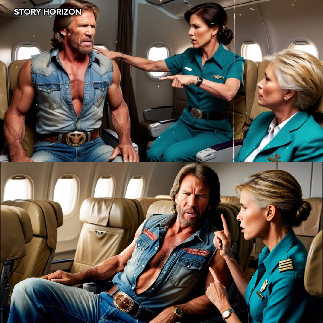 A Flight Attendant Tried to Kick Chuck Norris Out of First Class What Happened Next Shocked You JJ