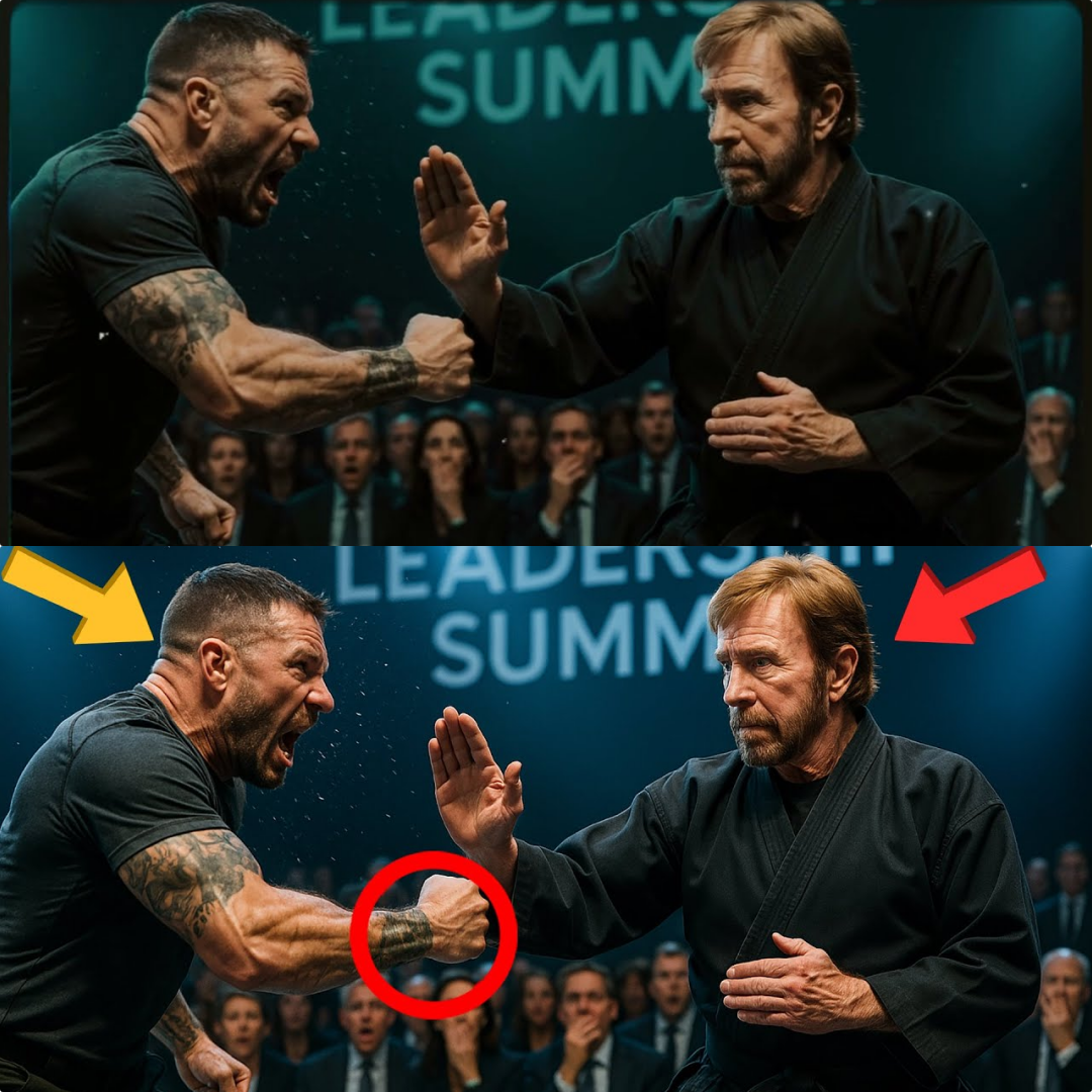 Cocky Navy SEAL Underestimates Chuck Norris in the Ring – The Knockout Is Unforgettable! JJ