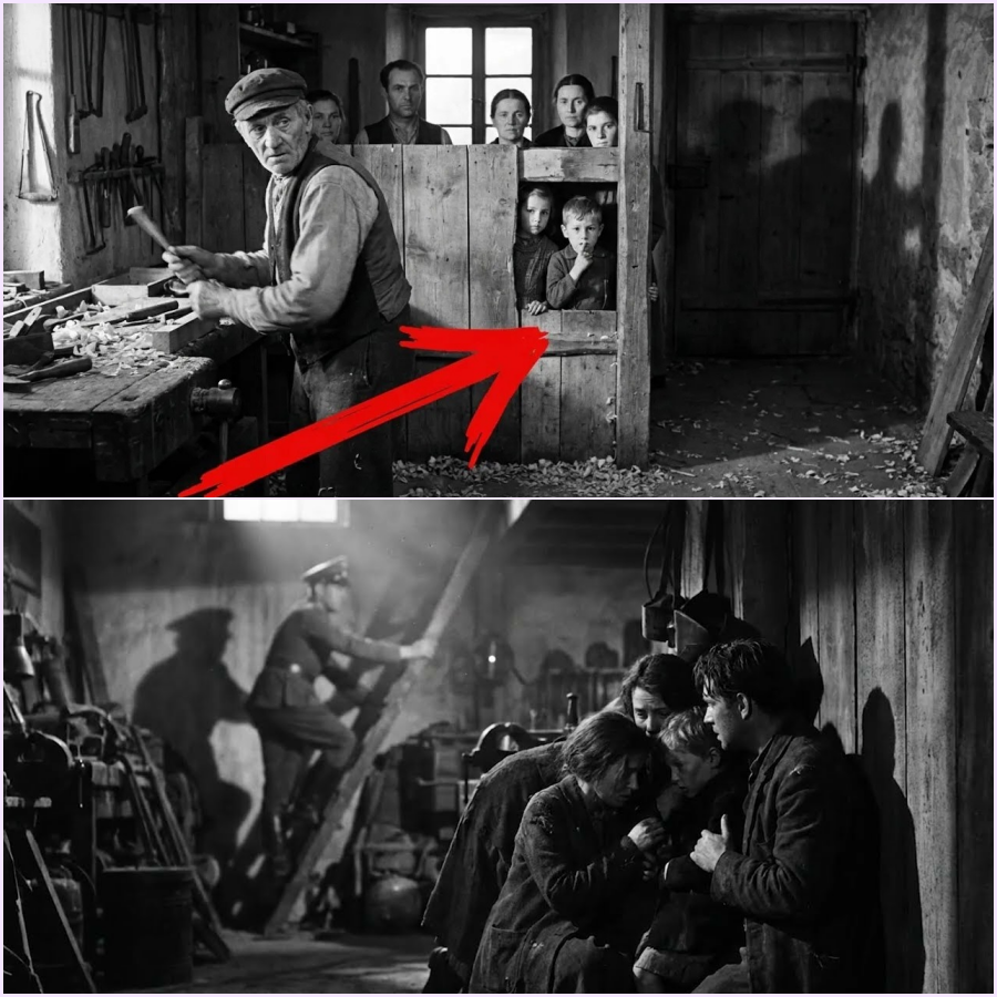 The Gestapo Mocked an Old Man — Until They Discovered He Was Hiding 15 Families in His Workshop