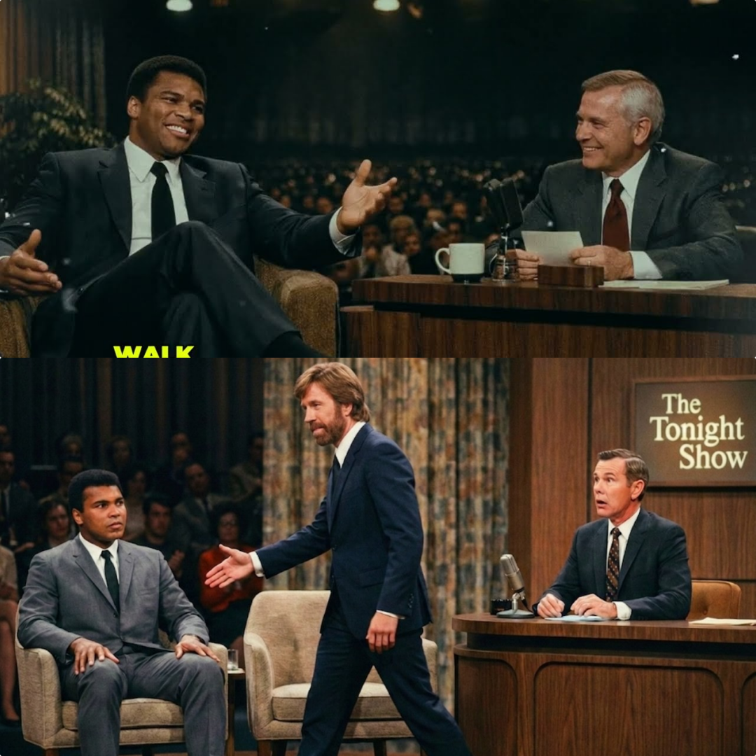 Muhammad Ali Refused to Shake Chuck Norris’s Hand — What he Said Left the Studio Frozen JJ