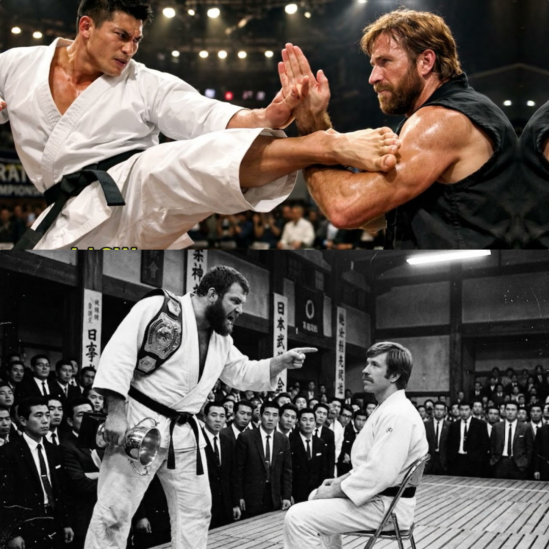 He didn’t know it was Chuck Norris — Arrogant champion Challenged a Random Person in the Audience JJ