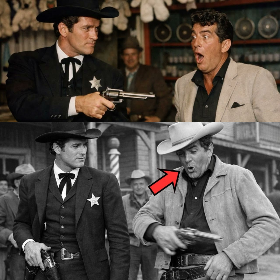 Hugh O’Brian Was Hollywood’s Fastest Lawman… Until Dean Martin’s 0.19s Move Changed Everything JJ