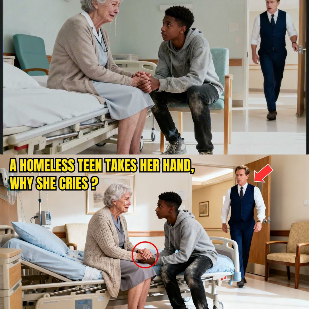 Billionaire Sees Elderly Mother Cry With Black Homeless Teen — Then He Heard 3 Words That Broke Him JJ