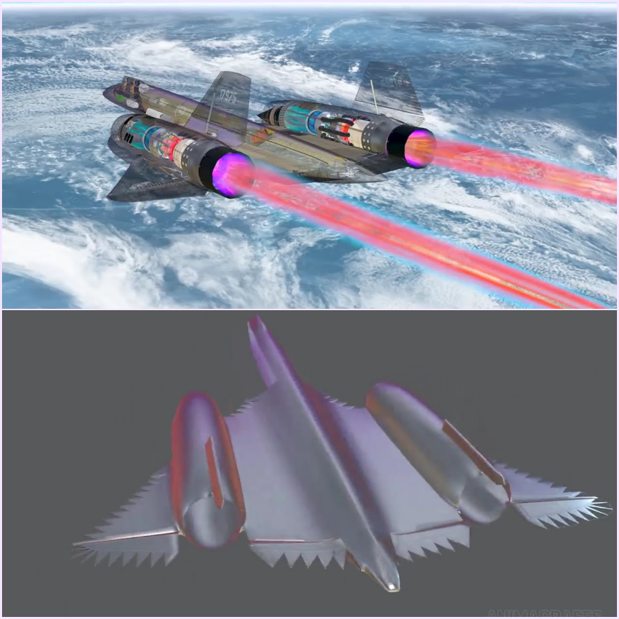 How the Lockheed SR-71 Blackbird Works – HO