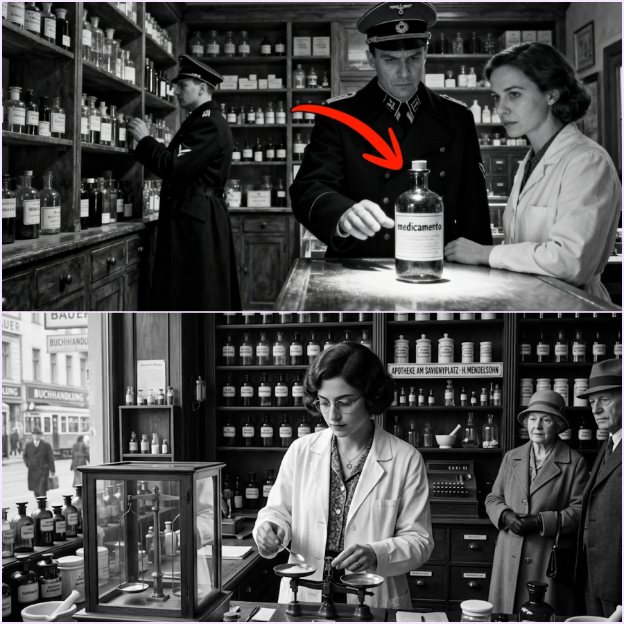 The Gestapo Searched Her Pharmacy 15 Times… Without Knowing the Fake Medicine Was a Code