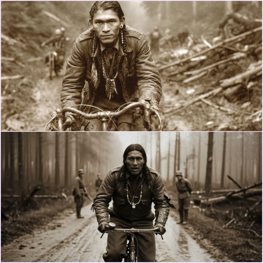 GERMANS LAUGHED AT THE SHOT-DOWN NAVAJO PILOT, UNTIL HE BIKED 386 KILOMETERS THROUGH THEIR LINES