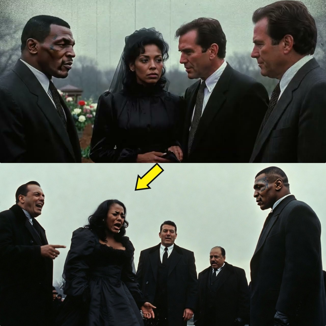 They Mocked a Black Widow at Her Husband’s Funeral — Then Mike Tyson Stepped Forward