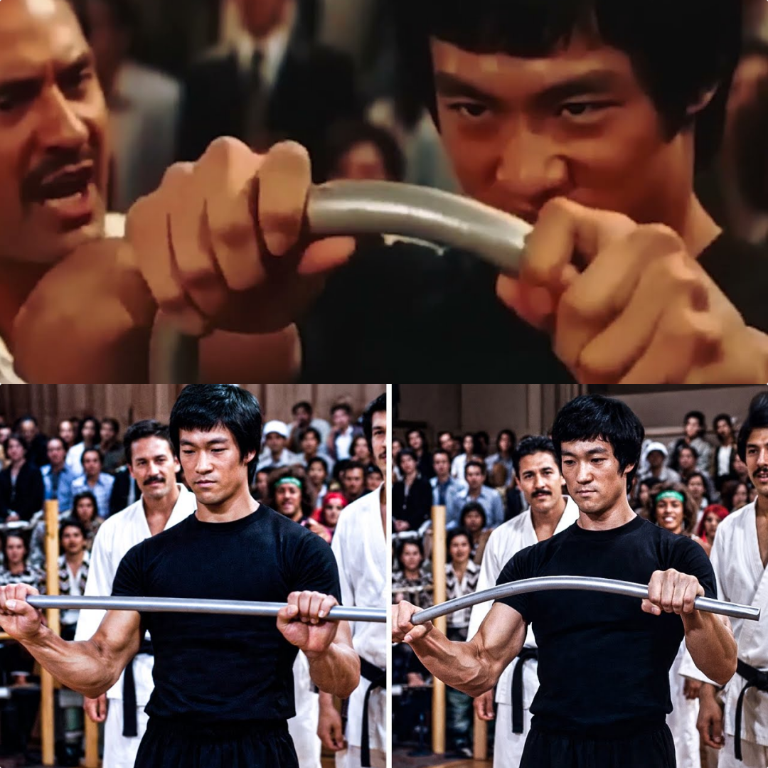 Audience Challenged Bruce Lee To Bend a Steel Bar With Bare Hands, Then He Does This!