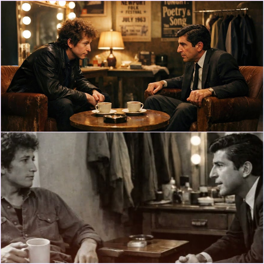 Leonard Cohen Asked Dylan ‘Are You Making Art or Just Noise?’ Dylan’s Response Left Cohen Speechless
