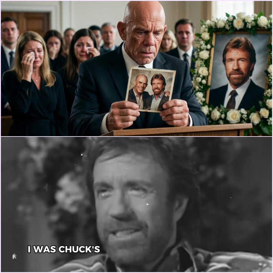 Chuck Norris’s former bodyguard revealed this at his funeral, bringing everyone to tears.
