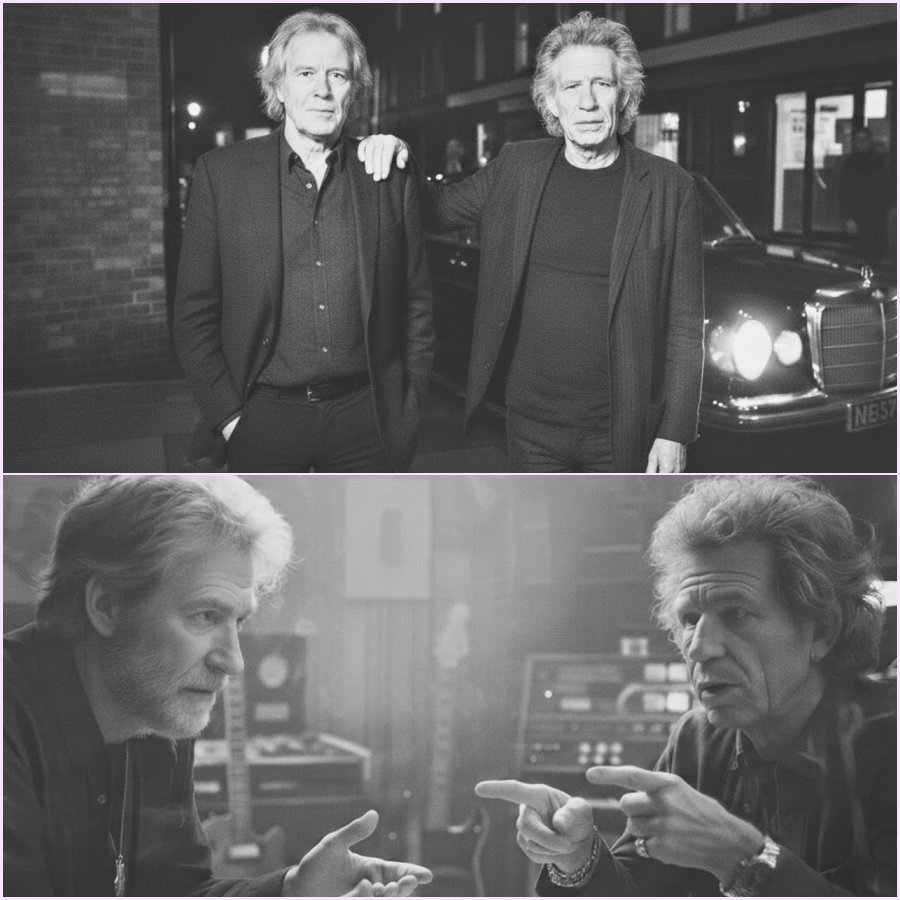 Drunk Keith Tells Sober Clapton Truth He’s Hidden 50 years-What Clapton Says Back Changes EVERYTHING