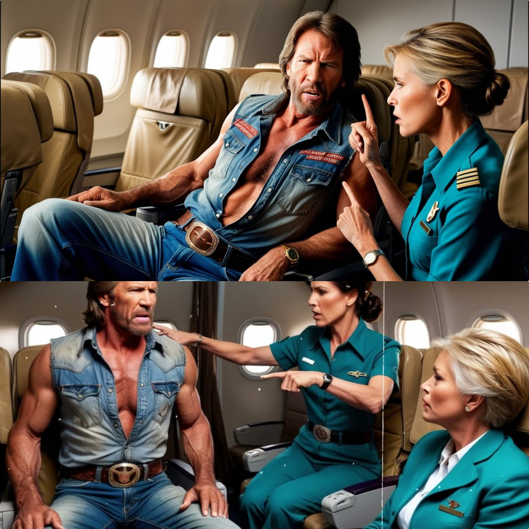 A Flight Attendant Tried to Kick Chuck Norris Out of First Class What Happened Next Shocked You JJ