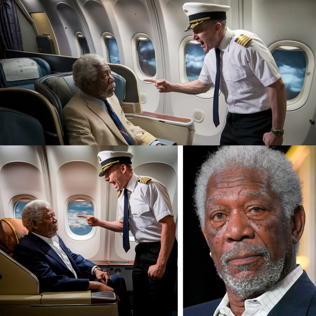 Racist Pilot Kicked Morgan Freeman Off the Plane, But Regretted It the Next Day JJ
