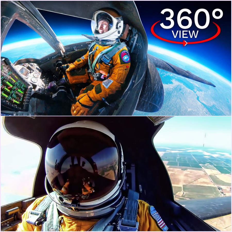360° U-2 Spy Plane Flight | Full Cockpit Ride to 70,000 Feet HO