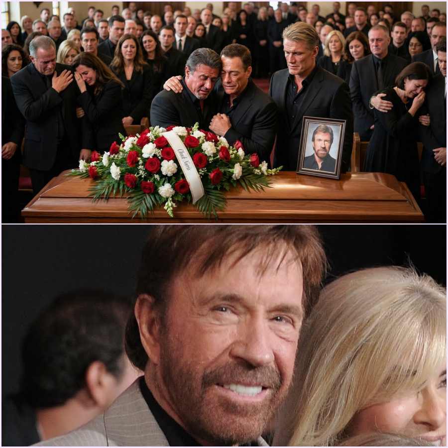 Stallone, Van Damme & Lundgren Can’t Hold Back Tears at Chuck Norris’ Final Tribute