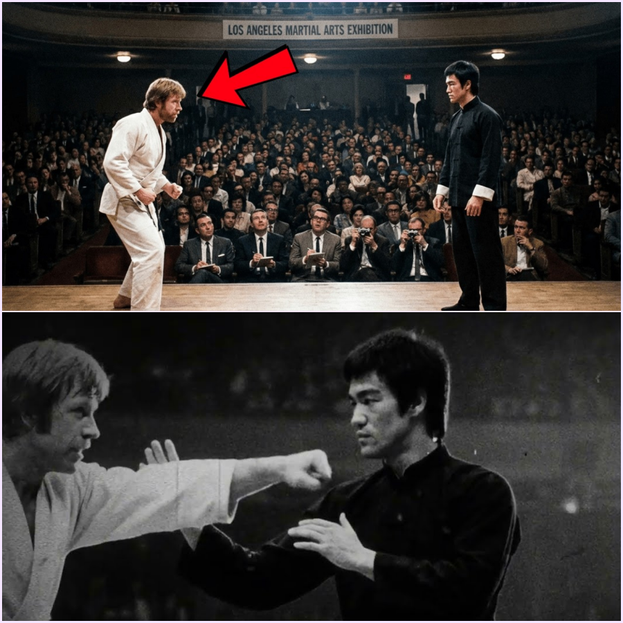 Chuck Norris told 3,000 spectators that Bruce Lee didn’t know how to fight — Bruce publicly HUMIL…