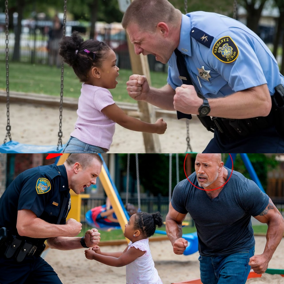 Racist Officer Attacks Black Girl, But Dwayne Johnson Fights Back JJ
