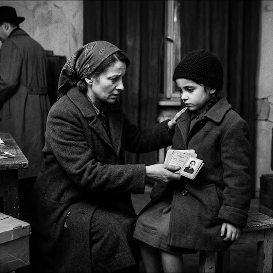 Nazis Aimed Their Guns At The Little Girl At The Checkpoint… Until Someone Said One Sentence