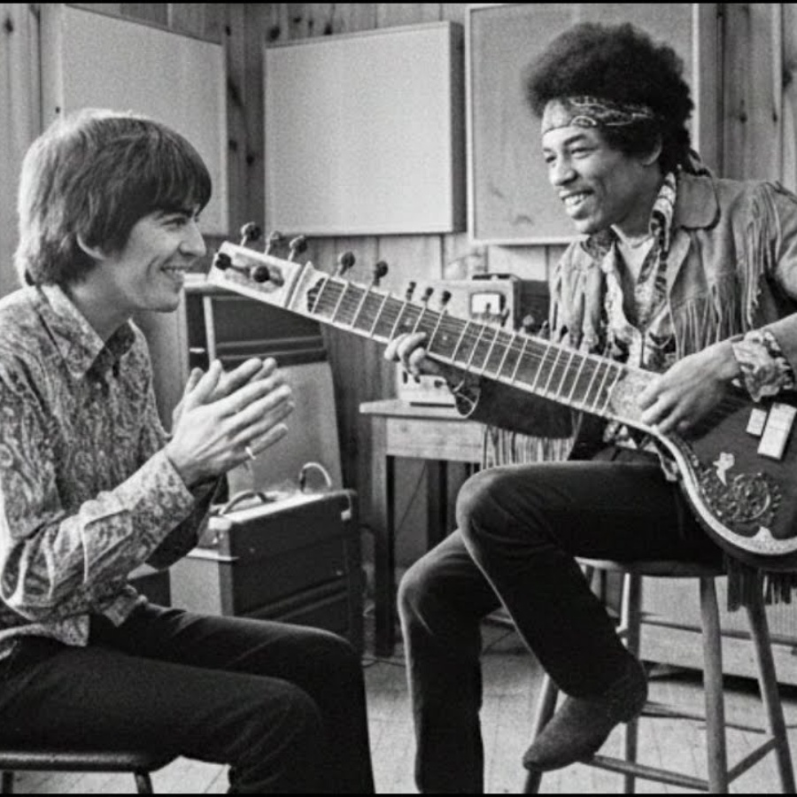 Harrison Gave Jimi His Best Sitar Piece — Hendrix’s Version Next Day DESTROYED His Ego