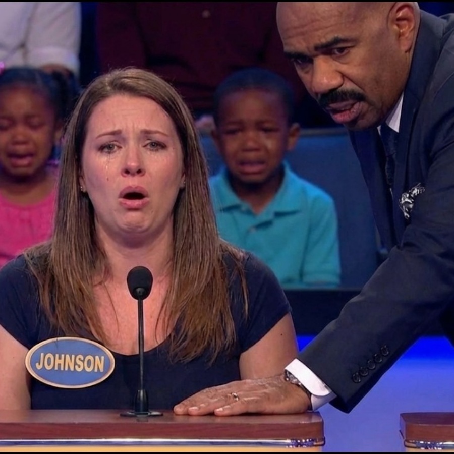 Family Feud winner tried to answer question 3 times—what finally came out made Steve buy her a HOUSE