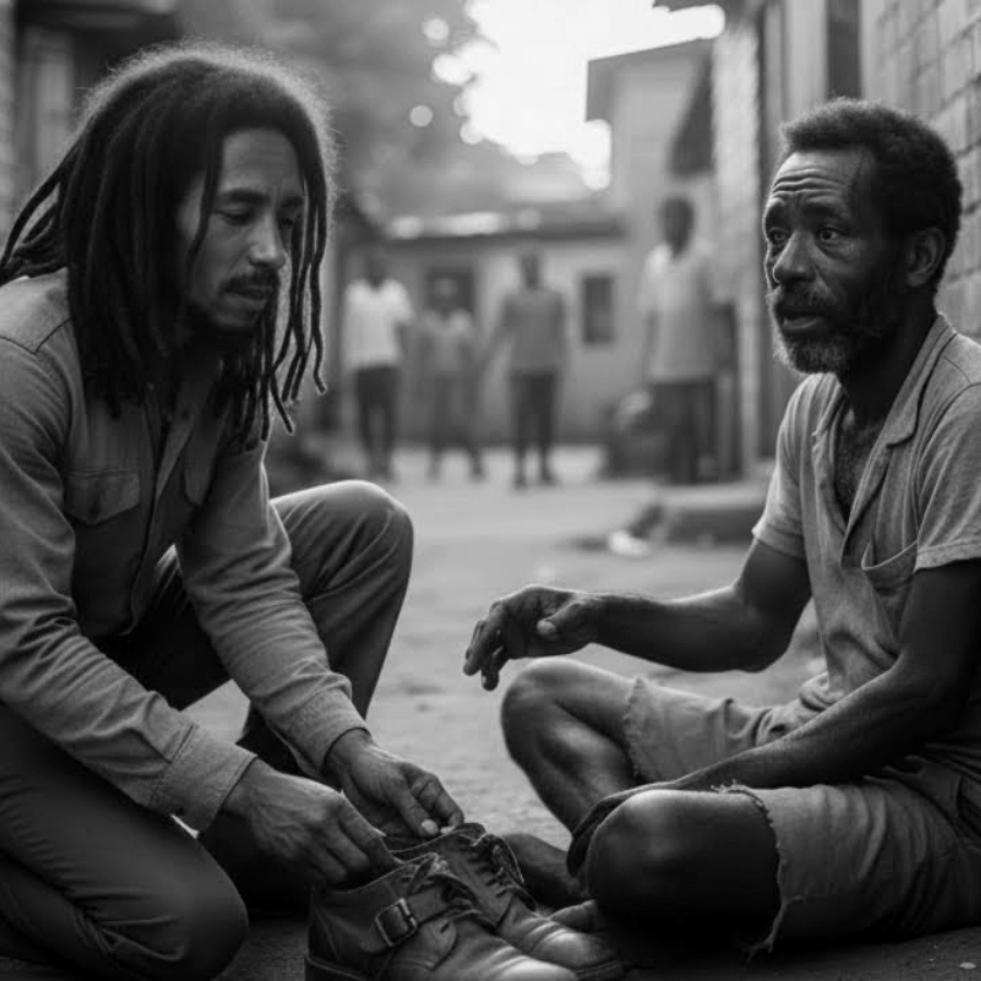 Bob Marley gave his SHOES to homeless man — what happened next changed EVERYTHING