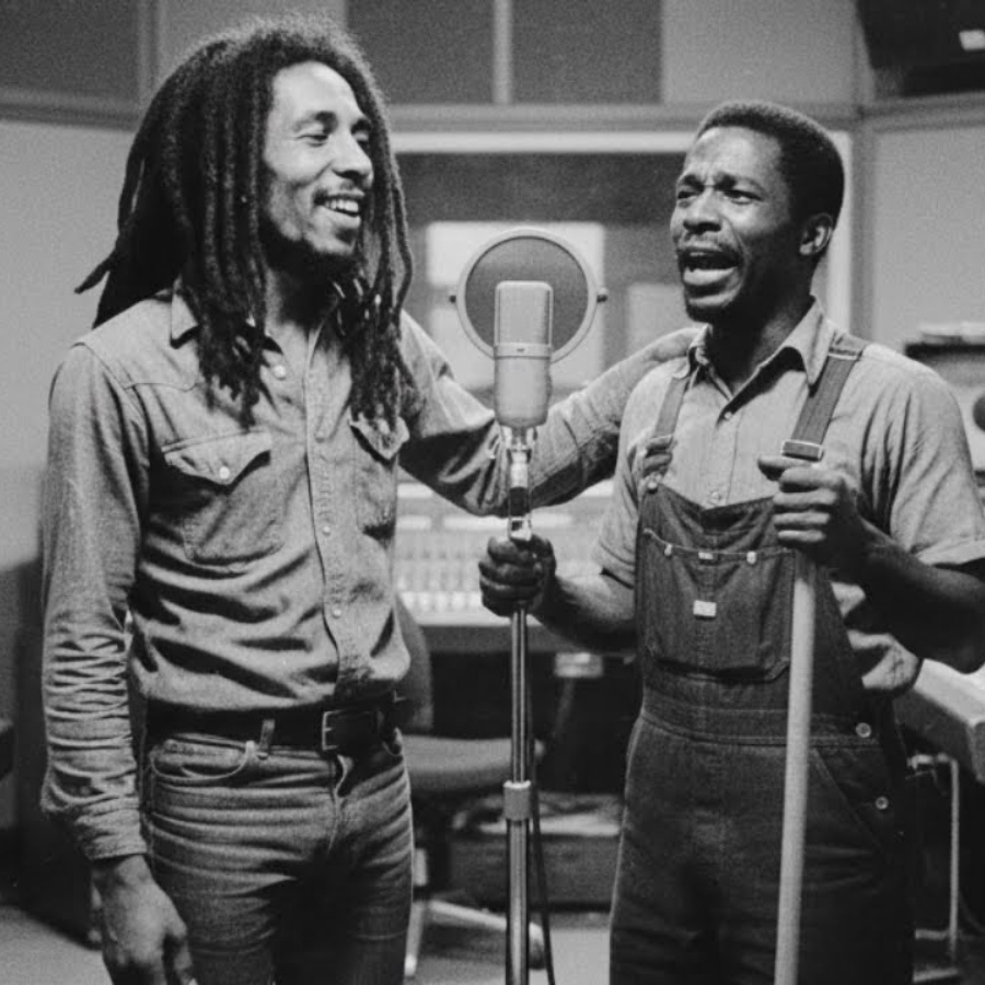 Studio janitor was singing while CLEANING—Bob Marley heard him and did THIS