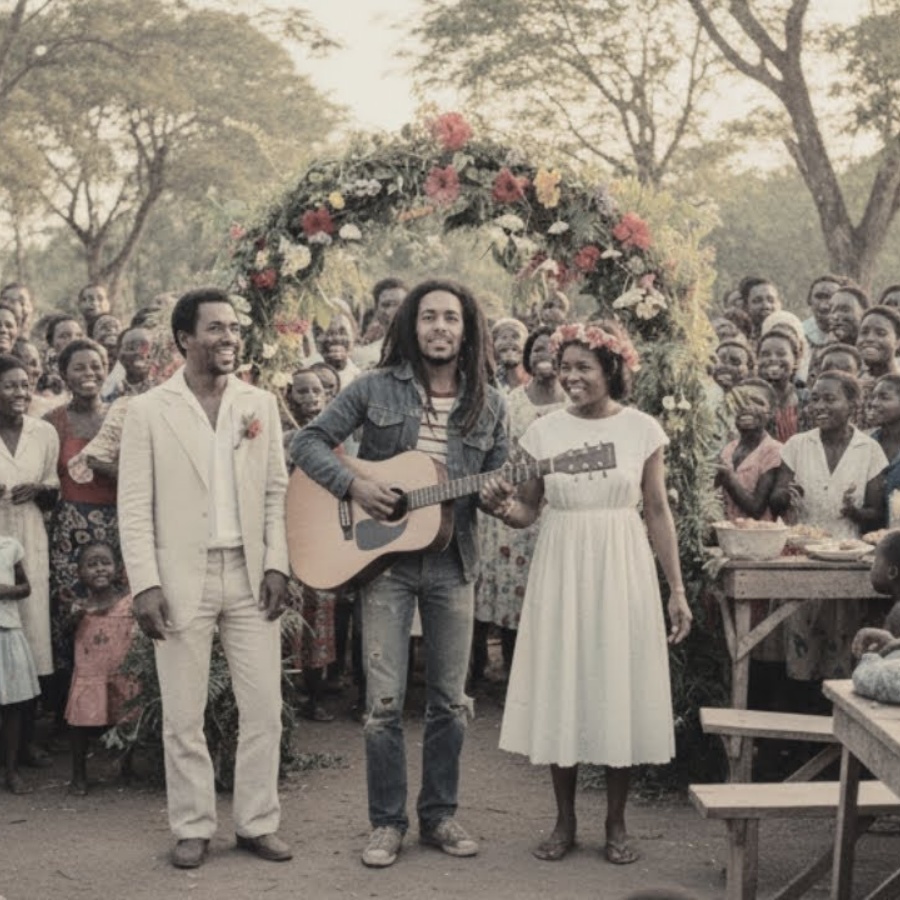 Bob Marley CRASHED a stranger’s wedding — what he did made 300 guests CRY