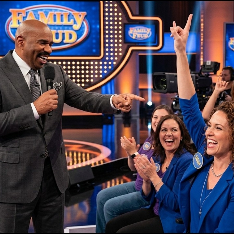 Deaf family couldn’t hear Family Feud buzzer—Steve Harvey stopped the show and changed the RULES