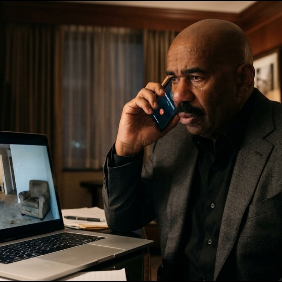 Camera crew followed Family Feud winners home—what they found in the apartment made Steve Harvey CRY