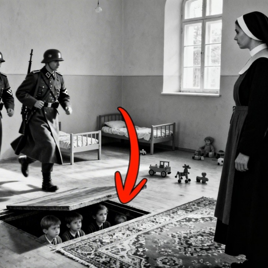 The Nazis Burst In To Take The Children… But The Nun Had Already Hidden Every Single One