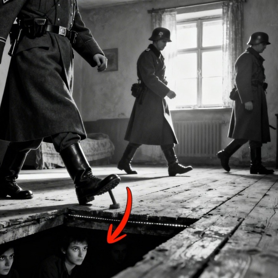 The Nazis Walked On The Floor That Hid 90 Jews… And No One Heard Anyone Breathing Below